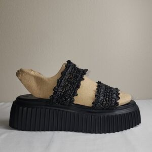 AGL BRAND NEW Stylish Black  Women's Platform Shoes